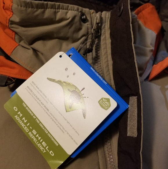 Columbia Men's Omni Tan Winter Jacket XL - Picture 8 of 8